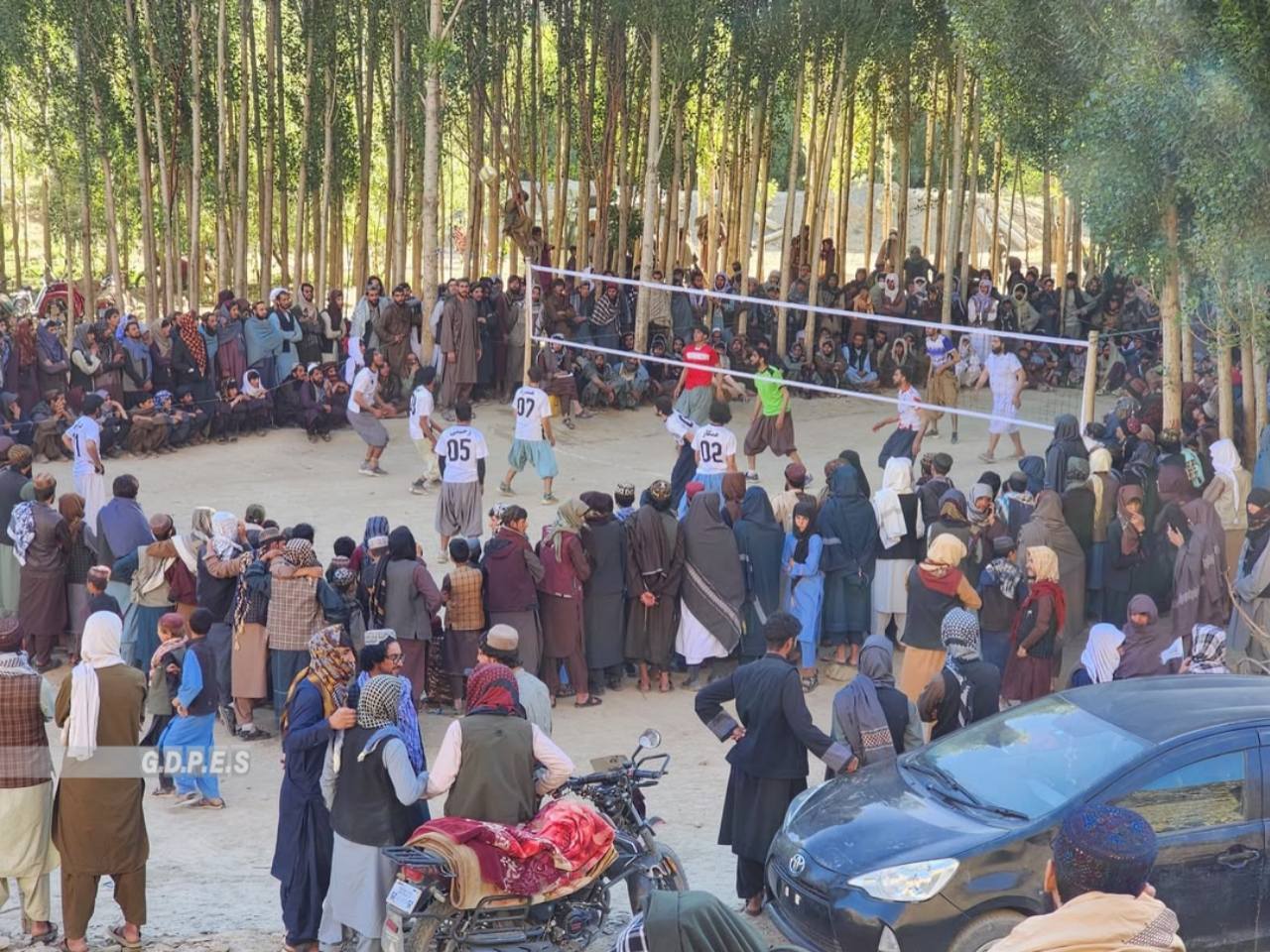 ميدان وردگ؛ جلگه ولسوالۍ کې د واليبال اختريزې سيالۍ پای ته ورسېدې
