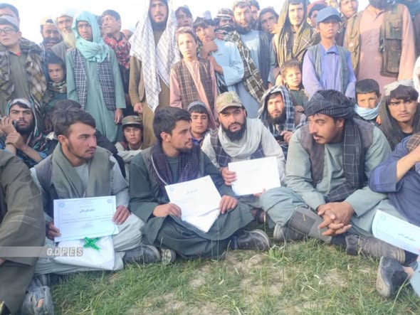 مسابقات کشتی رستمی با اشتراک ۱۵۰ ورزشکار در ولسوالی شهرک ولایت غور برگزار گردید