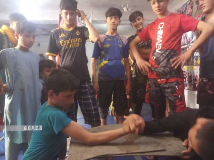 مسابقات دست کشتی میان چهل بازیکن در ولسوالی حصه دوم ولایت کاپیسا برگزار گردید