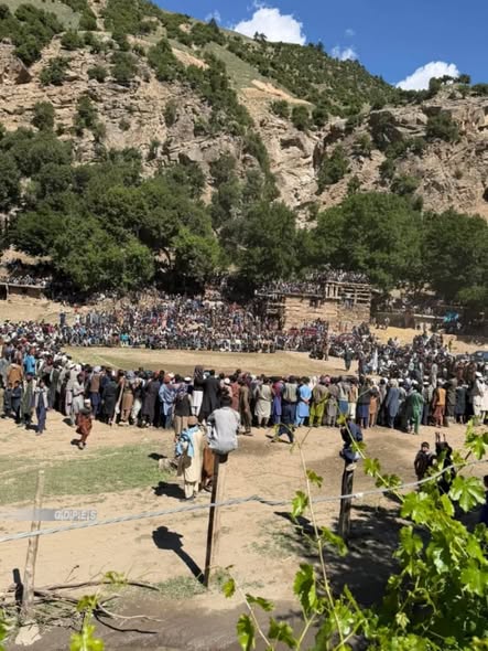 نورستان؛ برگزاری رقابت های کشتی محلی با اشتراک ۱۲ تن در ولسوالی برگمتال