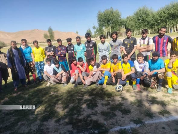 مسابقات جام دوستانه فوتبال در ولسوالی شهرک ولایت غور آغاز گردید