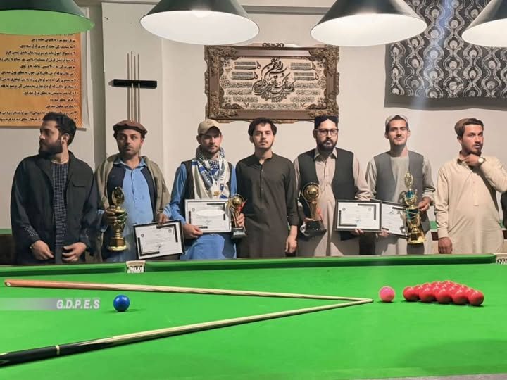 پکتيکا؛ يوسف خېل ولسوالۍ کې د سنوکر سيالۍ وشوې