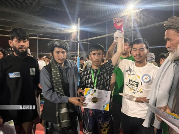 سمنگان؛ دره صوف ولسوالۍ کې د رزمي لوبو او اسپورت سبک سيالۍ وشوې