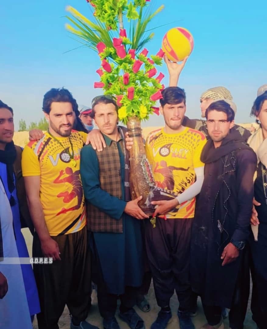 پکتیکا؛ جاني خېلو ولسوالۍ کې د ٣٥ لوبډلو ترمنځ د والیبال سیالۍ پای ته ورسېدې