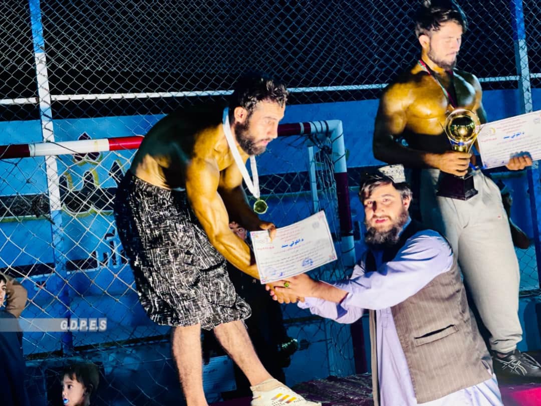 نیمروز؛ دلارام ولسوالۍ کې د بدن ښکلا ټاکنیزې سیالۍ وشوې