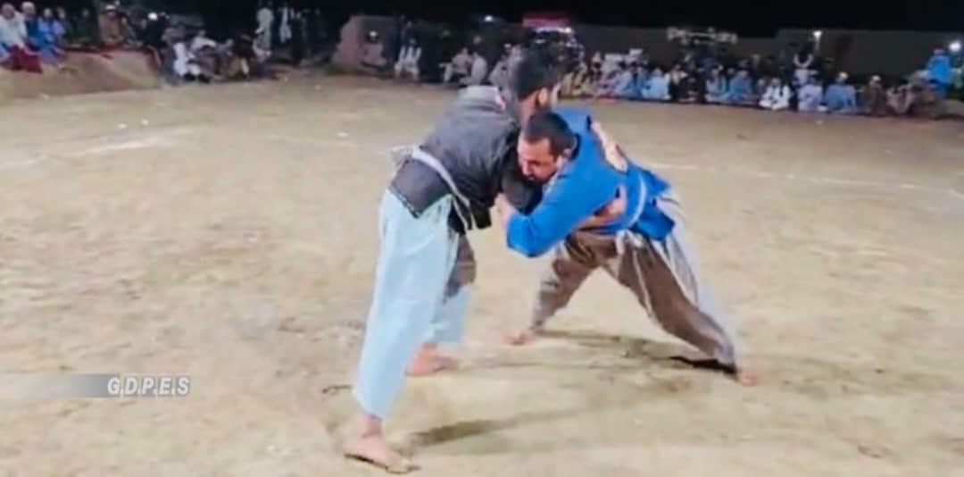 مسابقات پهلوانی میان هشتاد ورزشکار در ولسوالی آقچه ولایت جوزجان برگزار گردید