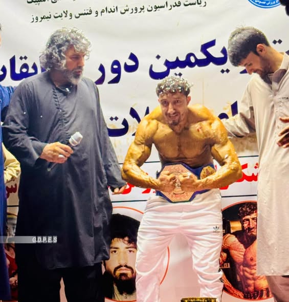 نیمروز، برگزاری رقابت های پرورش اندام در شهر زرنج
