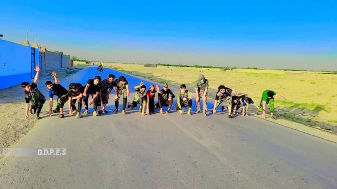 زابل؛ مسابقات دوش میان ۱۴ ورزشکار در ولسوالی شاجو برگزار شد