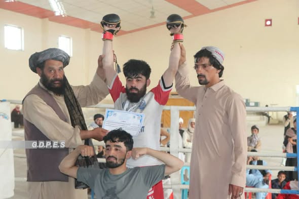 زابل؛ مرکز قلات ښار کې د اوو ولایتونو تر منځ د قوت الرمي سیالۍ ترسره شوې
