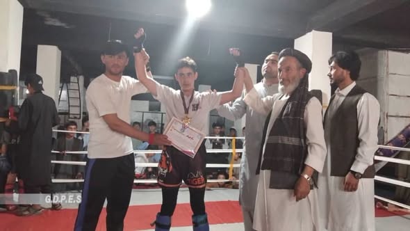 مسابقات منتخبه کیک بوکسینگ میان ۶۰ ورزشکار در مرکز ولایت سمنگان برگزار گردید