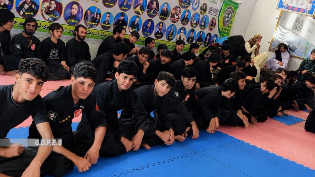 مسابقات منتخبه سبک نینجا ورزش‌های رزمی با اشتراک ۷۵ ورزشکار در ولسوالی مقر ولایت غزنی برگزار گردید