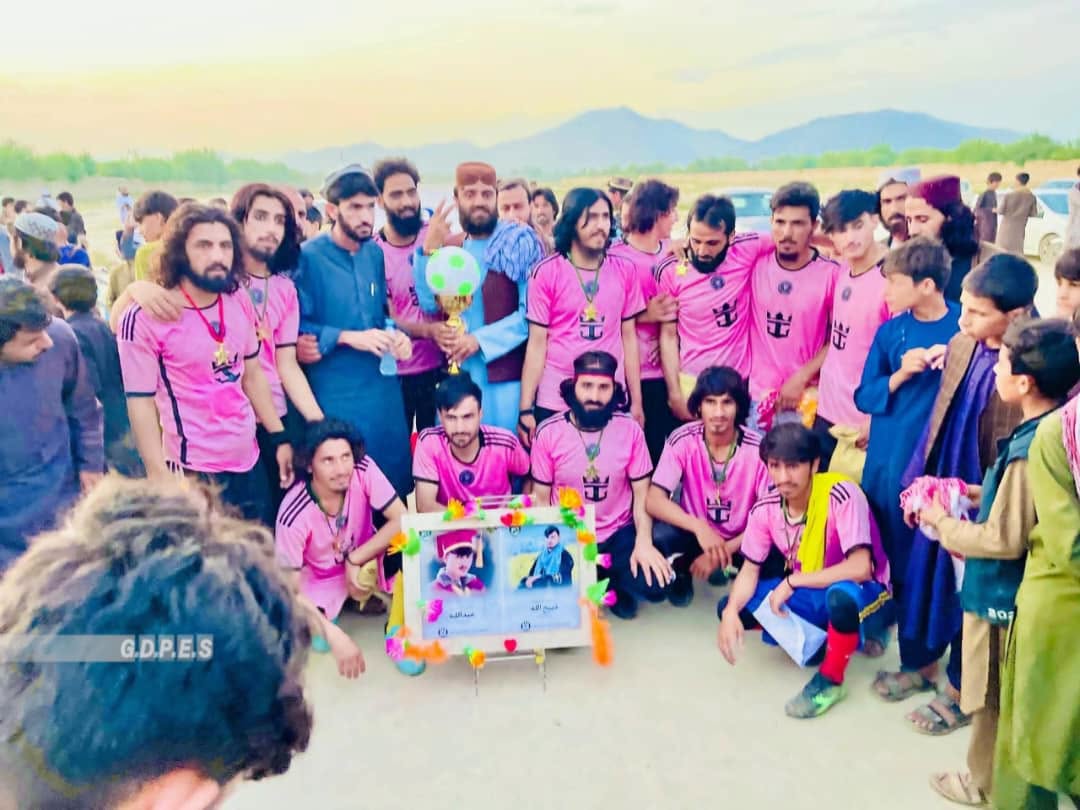خوست کې د ۱۶ لوبډلو ترمنځ د فوټبال سیالۍ پای ته ورسېدې