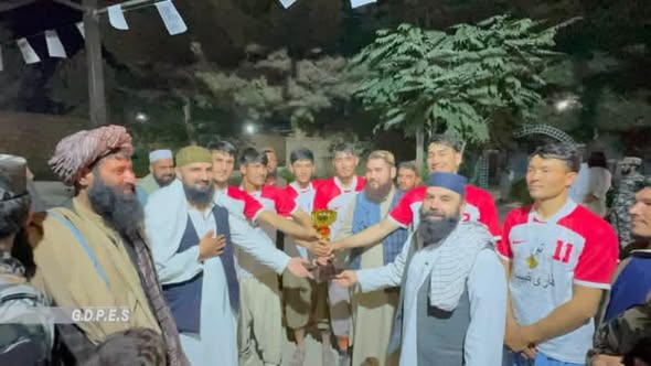 مسابقات والیبال میان ۶ تیم در محبس مرکزی ولایت کندز برگزار گردید