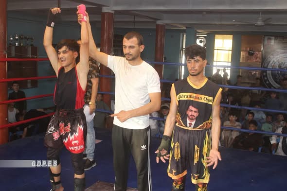 بلخ؛ مرکز مزار شریف ښار کې د ۳۰ ورزشکارانو ترمنځ د کیک بوکسینګ سیالۍ ترسره شوې