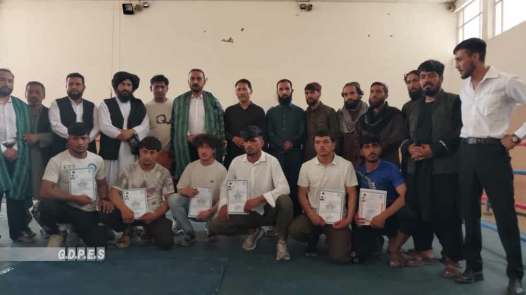 میدان وردګ؛ مرکز میدان ښار کې د ۱۲نهو ولایتونو ترمنځ د طبما سیالۍ ترسره شوې
