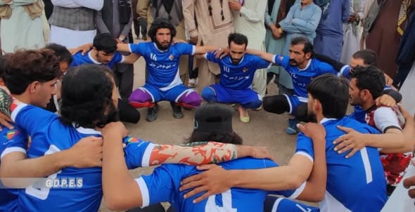 پکتیا؛ روحاني بابا ولسوالۍ کې د ۳۰ لوبډلو ترمنځ د فوټبال سیالۍ پای ته ورسېدې