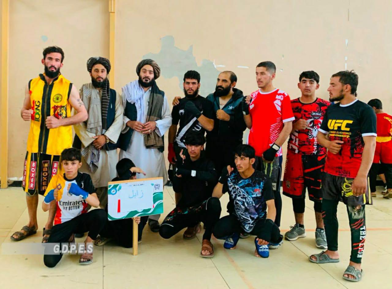 میدان وردګ؛ د ا.ا.ا پنځمي کالیزي په وياړ د اتو ولایتونو د ورزشکارانو ترمنځ د ووشو سیالۍ وشوې