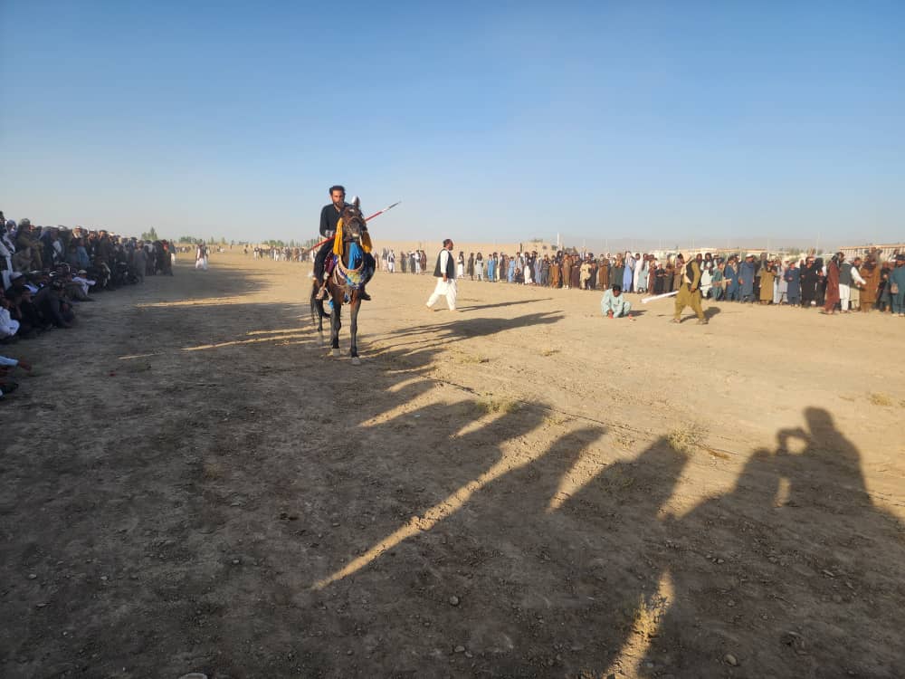 پکتیکا؛ مرکز ښرنه کې د اووه لوبډلو ترمنځ د نیزه وهنې سیالۍ ترسره شوې