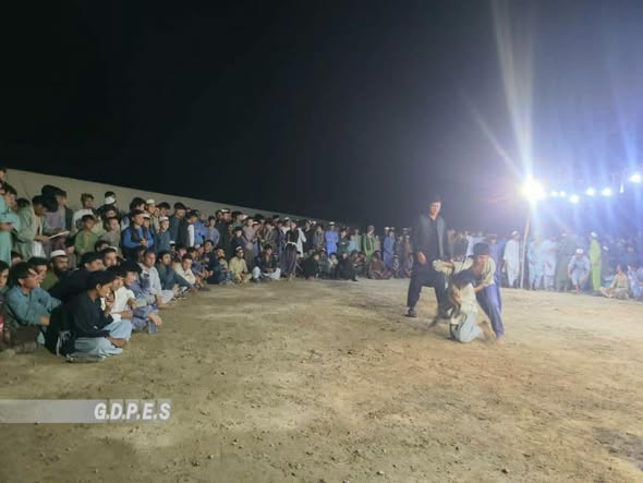 کندز؛ په قلعه‌زال ولسوالۍ کې د ۶۰ ورزشکارانو ترمنځ د پهلوانۍ سیالۍ وشوې
