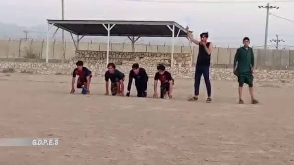 مسابقات دوش میان ۵۰ ورزشکار در ولسوالی بگرام ولایت پروان برگزار گردید