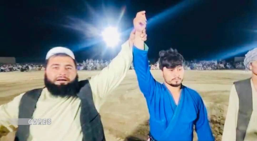 مسابقات محلی کورش با حضور هشتاد ورزشکار در ولسوالی آقچه ولایت جوزجان برگزار گردید