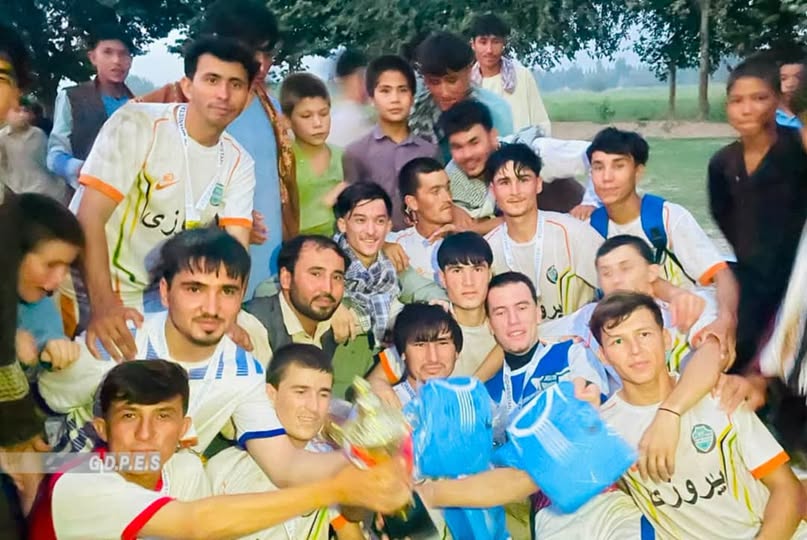 کندز؛ مسابقات فوتبال میان هشت تیم در ولسوالی امام‌صاحب به پایان رسید