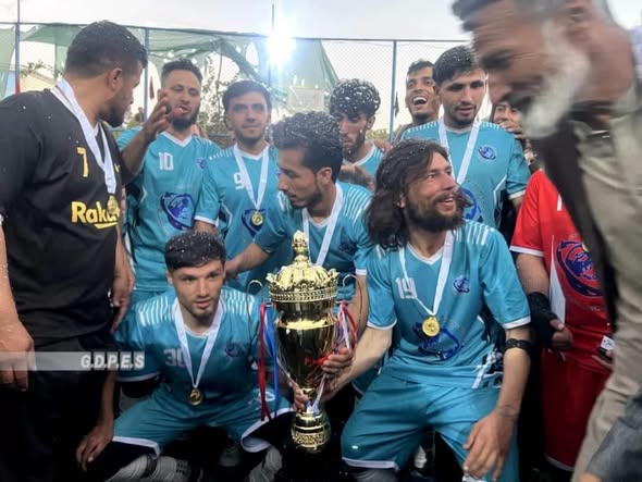 تیم عقابان قهرمان جام اخوت در ولسوالی کوهبند ولایت کاپیسا شد