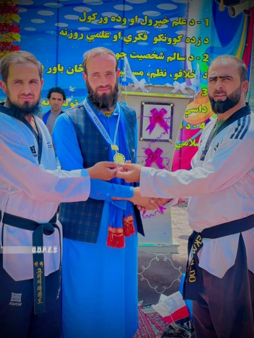 پکتیا؛ نمایش‌های ورزشی WTF تکواندو میان ۳۰ ورزشکار در ولسوالی سمکنی برگزار شد