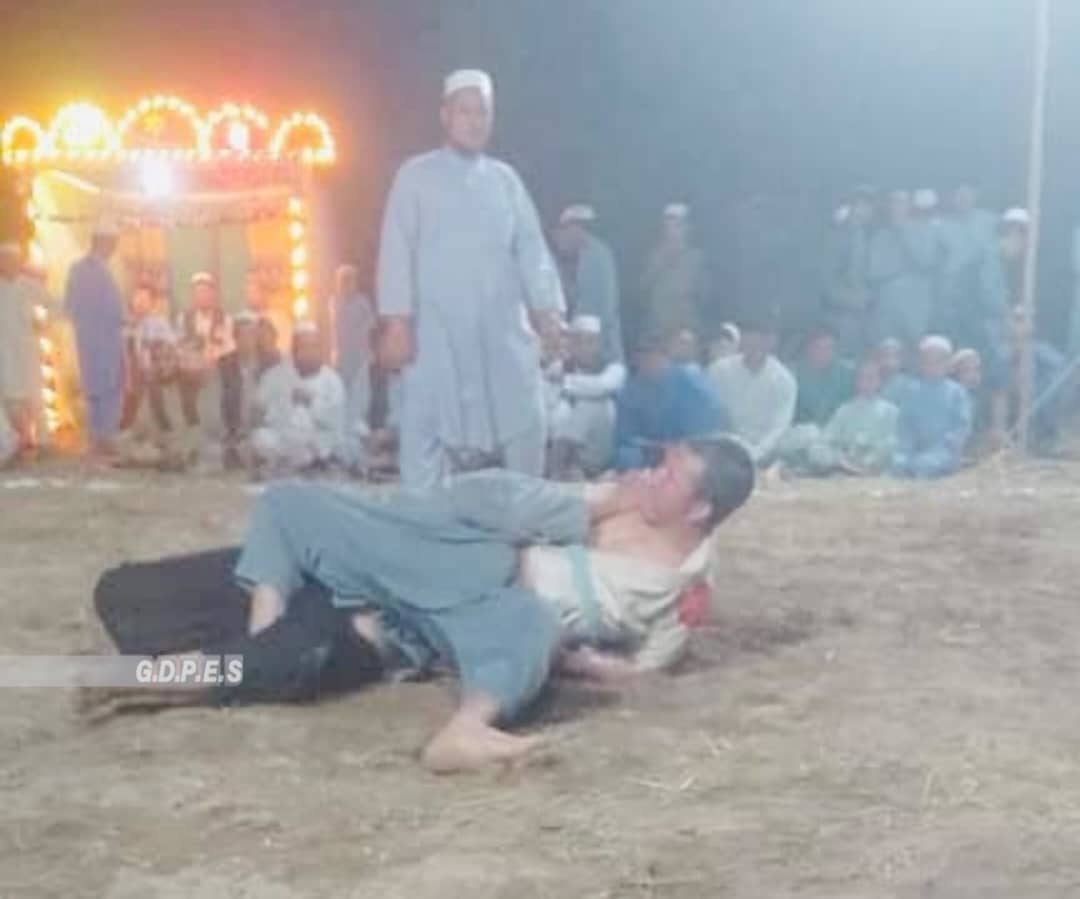جوزجان؛ رقابت‌های محلی کورش میان ۶۰ ورزشکار در ولسوالی خماب برگزار شد