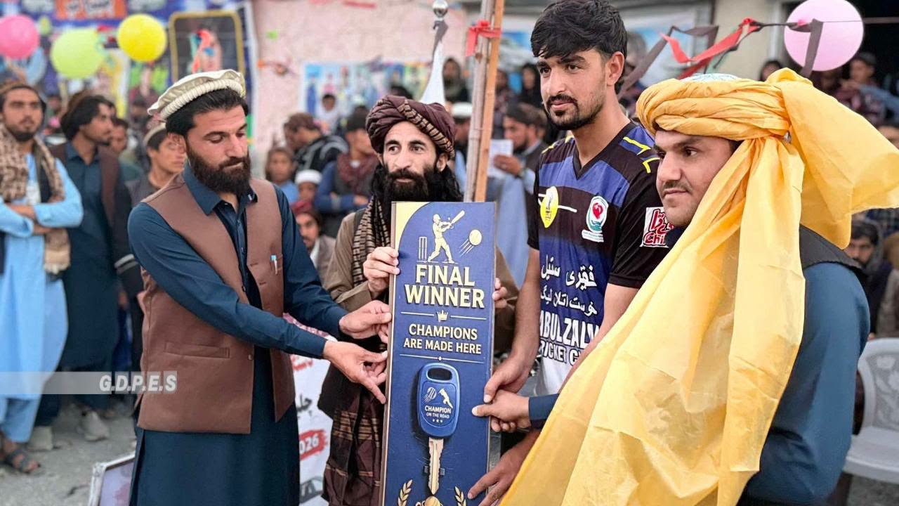 پکتیکا؛ ارګون ولسوالۍ کې د ۴۰ لوبډلو ترمنځ د ټېپ بال کرېکټ سیالۍ پای ته ورسېدې