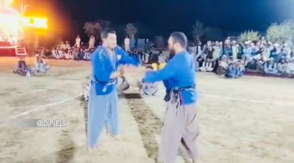 مسابقات پهلوانی در ولسوالی منگجک ولایت جوزجان برگزار شد