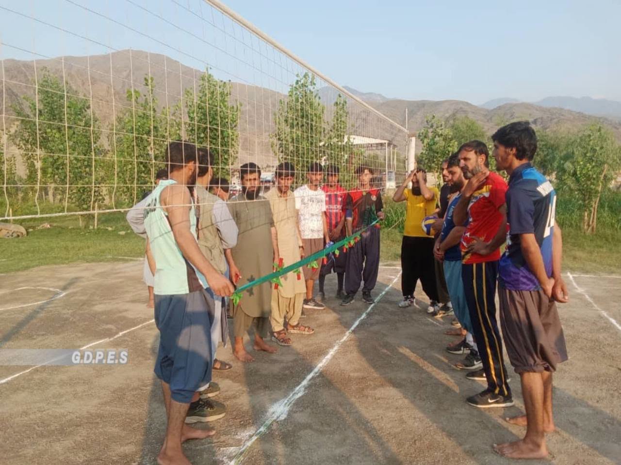 کونړ کې د ۱۶ لوبډلو ترمنځ د واليبال سيالۍ پيل شوې