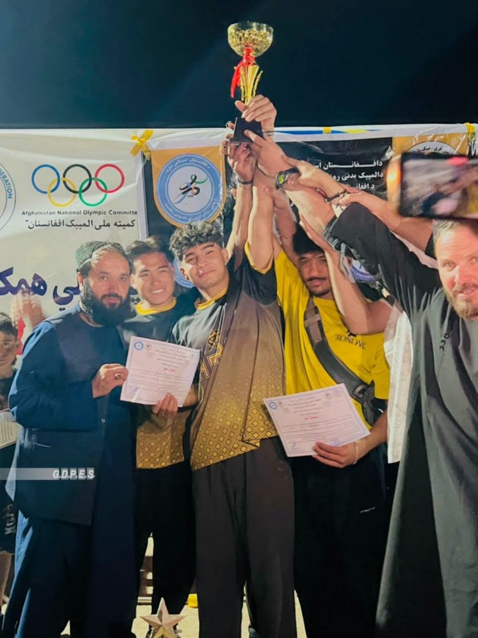 خوست کې د ۱۳ ولایتونو ترمنځ د فري رنېنګ پارکور سیالۍ ترسره شوې