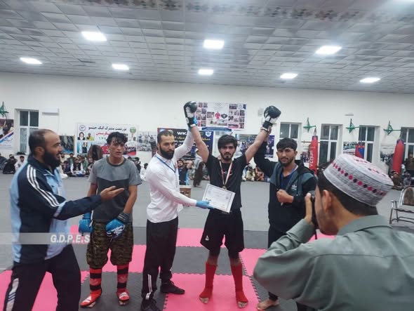 زابل؛ مرکز قلات ښار کې د ۵۰ ورزشکارانو ترمنځ د واکوکیک بوکسنګ سیالۍ ترسره شوې