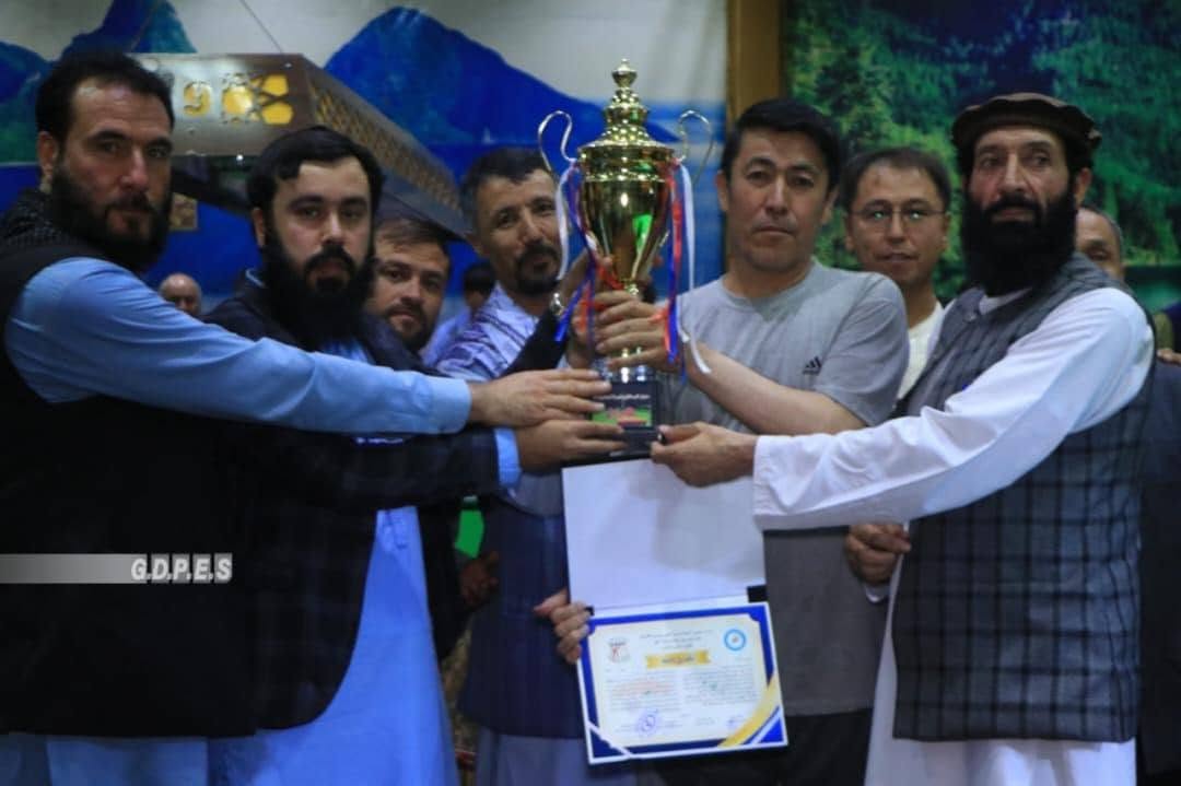 کابل کې د ١٢٠ ورزشکارانو ترمنځ د سنوکر سیالۍ پای ته ورسېدې