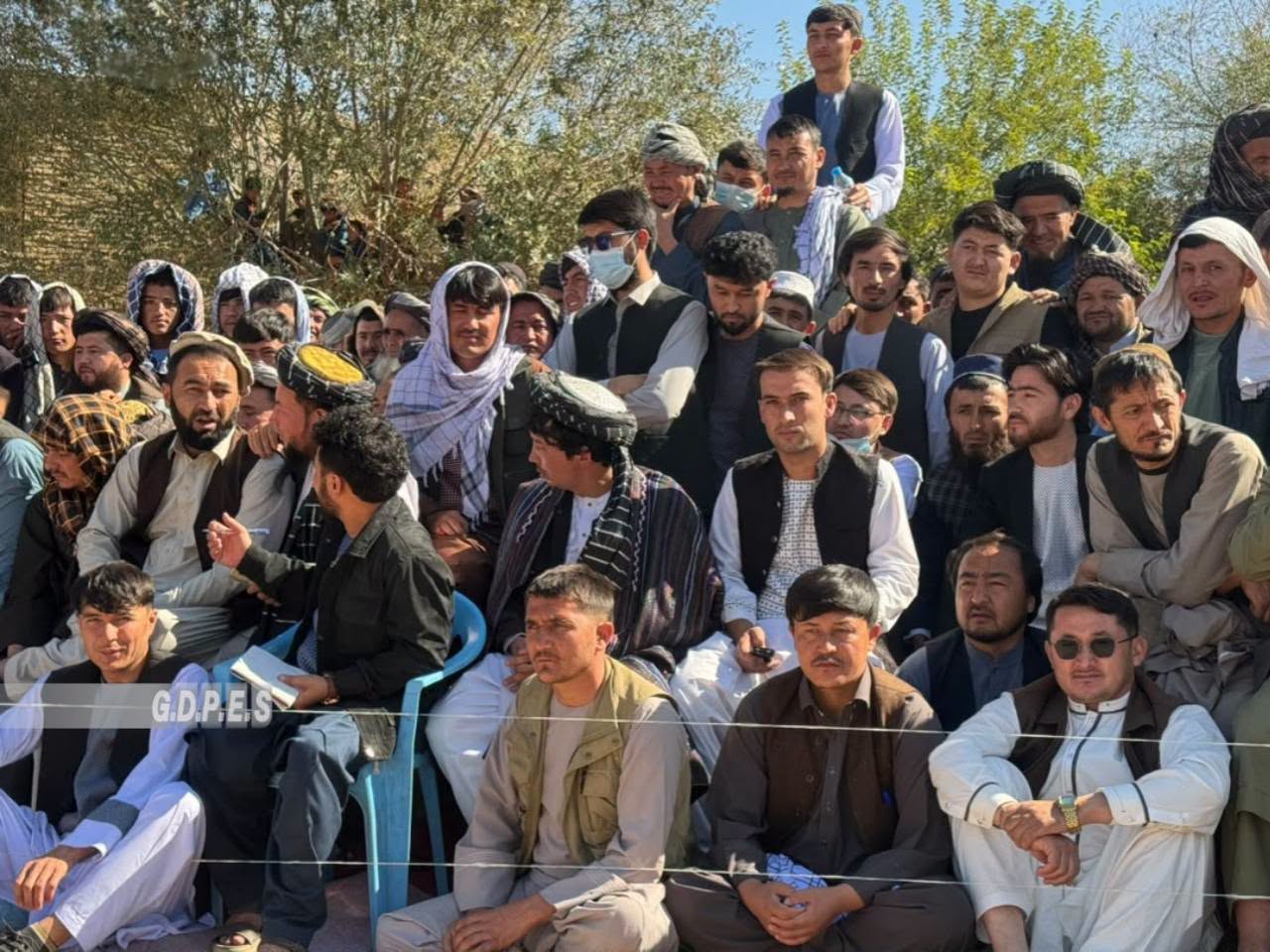سمنگان؛ برگزاری رقابت‌های کورش محلی با اشتراک ۱۰۰ تن در ولسوالی دره صوف پایین