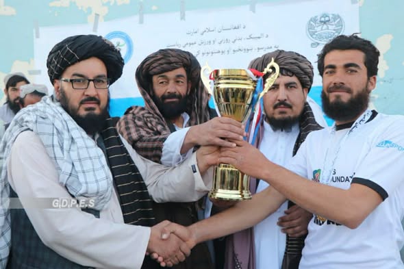 زابل؛ په شاه جوی ولسوالۍ کې د څلورو ښوونځيو ترمنځ د واليبال سيالۍ وشوې