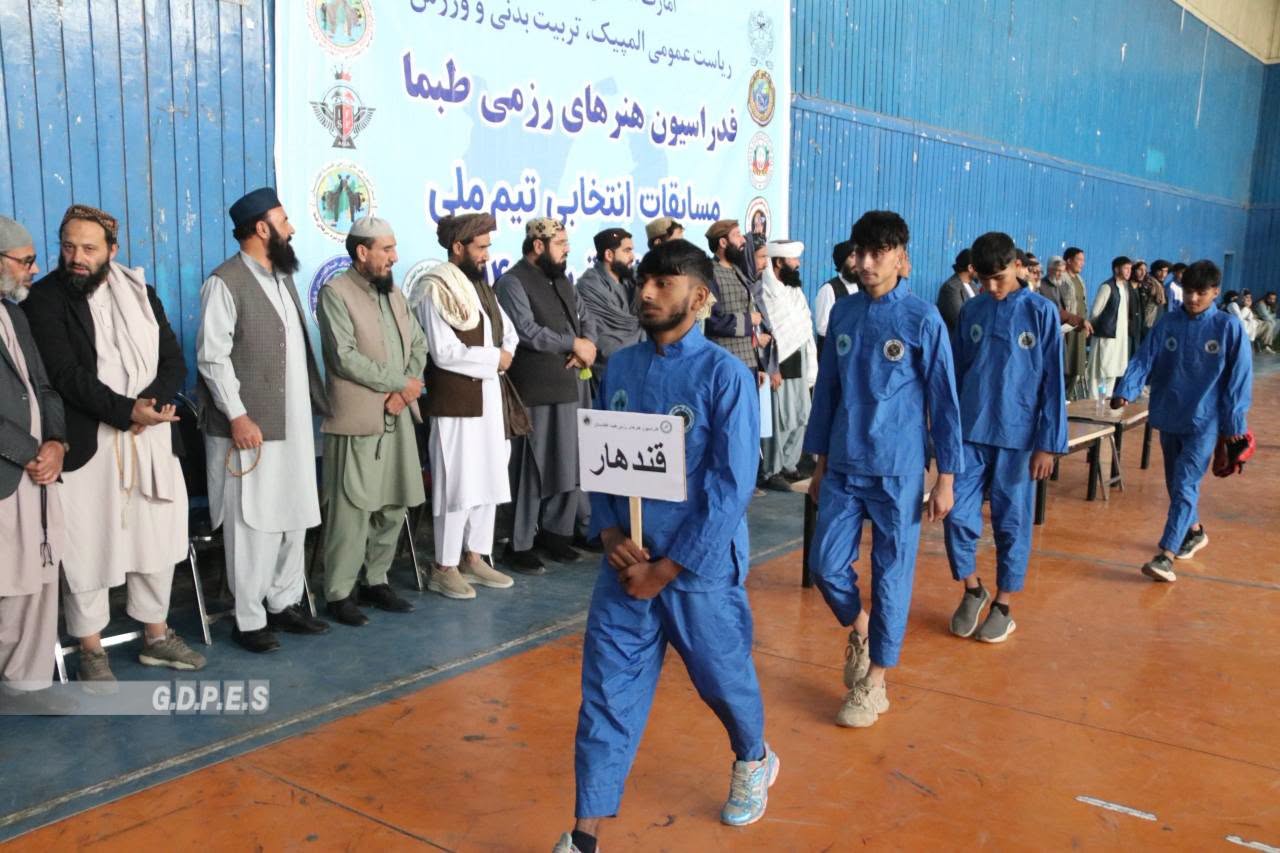 کابل کې د ۲۸۰ ورزشکارانو ترمنځ د طبما ملي ټاکنيزې سيالۍ پيل شوې