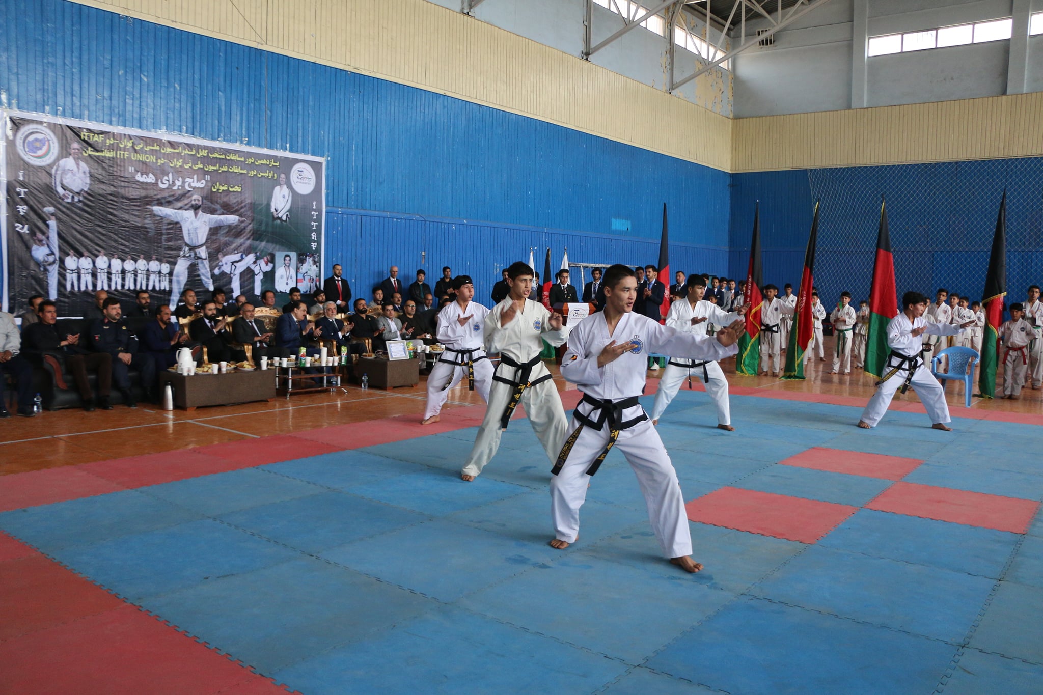 داکتر عبدالله عبدالله رییس شورای عالی مصالحه ملی ورزشکاران را سفیران صلح خواند و نقش ورزش را در شرایط کنونی برای تامین صلح و همزیستی مسالمت آمیز برجسته نمود.